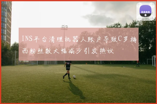 INS平台清理机器人账户导致C罗梅西粉丝数大幅减少引发热议